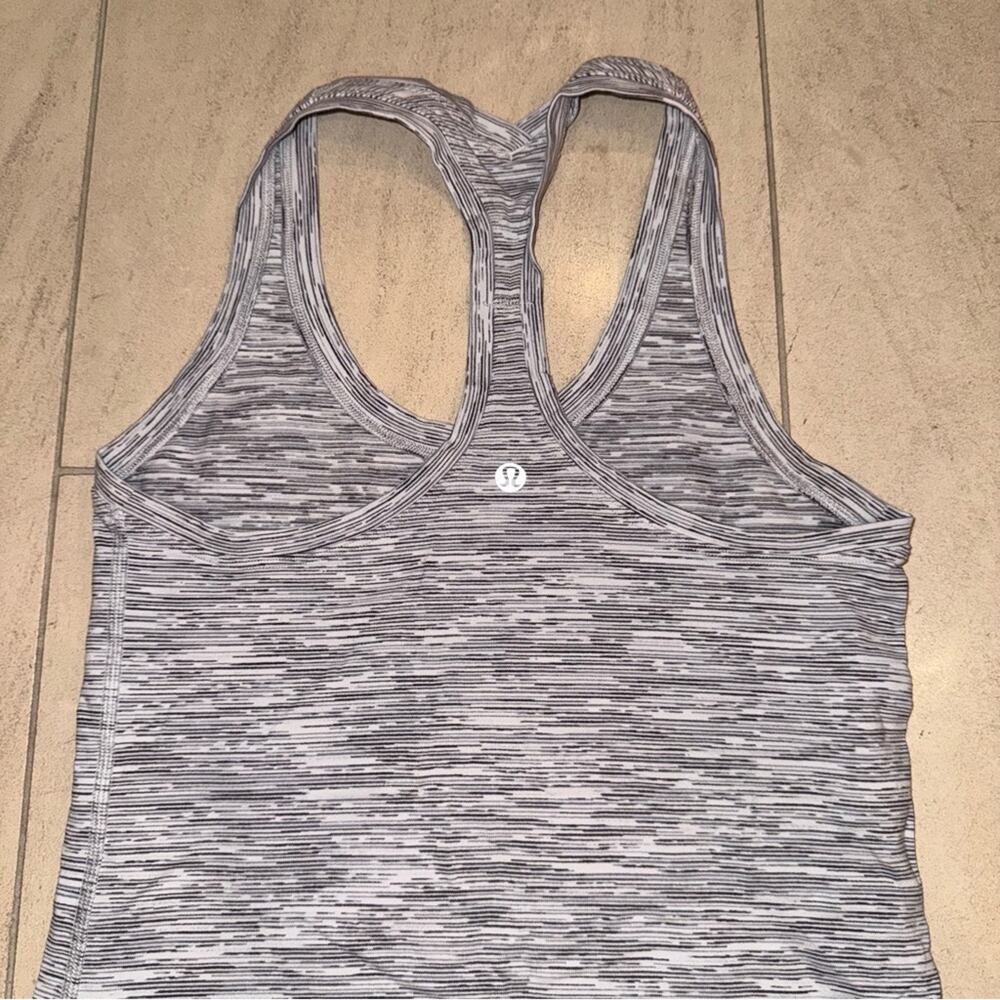 Lululemon Cool Racerback II Wee Are From Space Ice Grey Alpine White 4 - Picture 8 of 9
